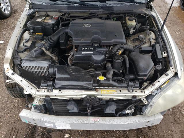 JTHBD192730075319 - 2003 LEXUS IS 300 SILVER photo 11