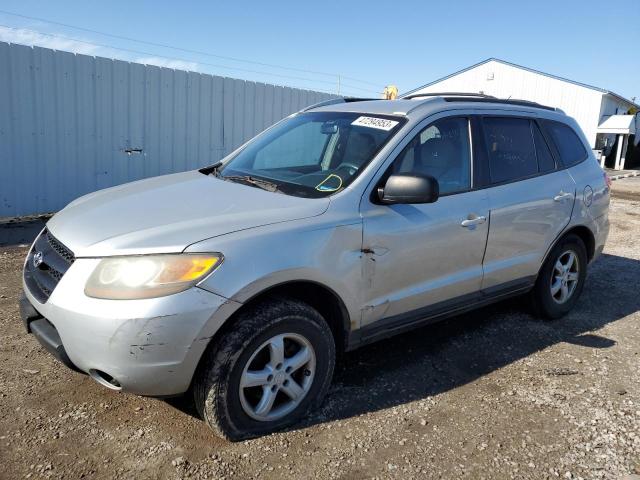 KM8SG73D87U126584 - 2007 HYUNDAI SANTA FE GLS SILVER photo 1