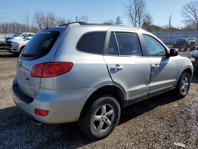 KM8SG73D87U126584 - 2007 HYUNDAI SANTA FE GLS SILVER photo 3