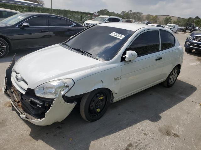 KMHCN36C58U081949 - 2008 HYUNDAI ACCENT SE WHITE photo 1