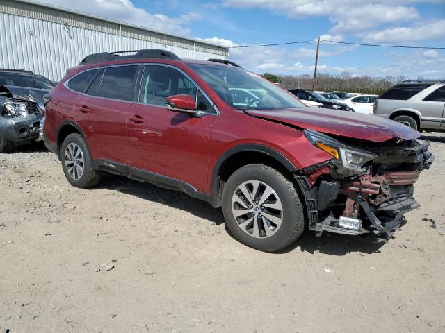 4S4BTACC1N3168081 - 2022 SUBARU OUTBACK PREMIUM RED photo 4