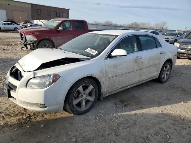 1G1ZC5E03CF184848 - 2012 CHEVROLET MALIBU 1LT WHITE photo 1
