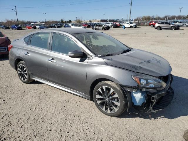 3N1AB7APXKY377224 - 2019 NISSAN SENTRA S GRAY photo 4