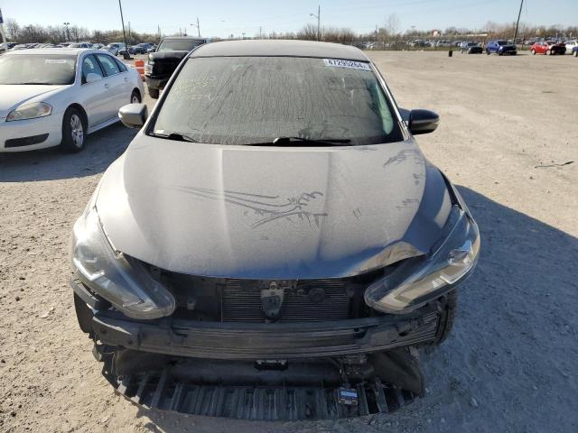 3N1AB7APXKY377224 - 2019 NISSAN SENTRA S GRAY photo 5