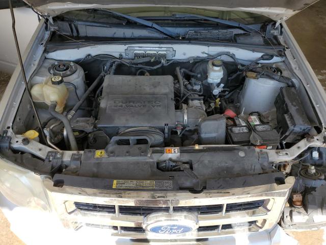 1FMCU9DG3AKC71438 - 2010 FORD ESCAPE XLT SILVER photo 12