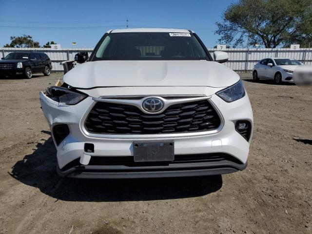 5TDBZRBHXNS188326 - 2022 TOYOTA HIGHLANDER L WHITE photo 5