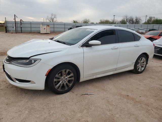 1C3CCCAB2FN533277 - 2015 CHRYSLER 200 LIMITED WHITE photo 1