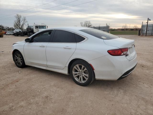 1C3CCCAB2FN533277 - 2015 CHRYSLER 200 LIMITED WHITE photo 2