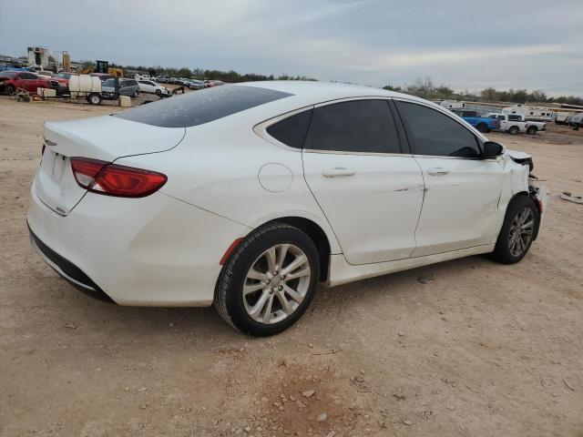 1C3CCCAB2FN533277 - 2015 CHRYSLER 200 LIMITED WHITE photo 3