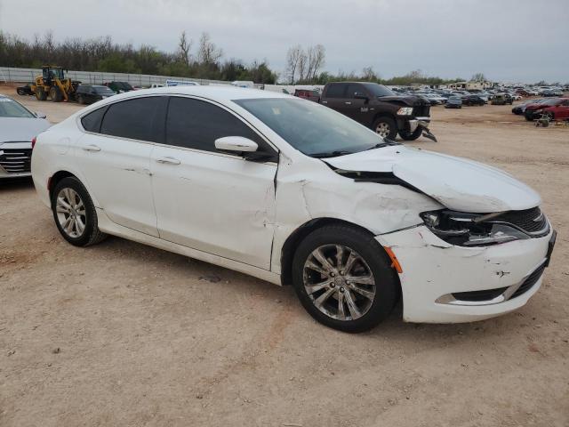 1C3CCCAB2FN533277 - 2015 CHRYSLER 200 LIMITED WHITE photo 4