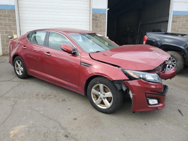 5XXGM4A72EG321663 - 2014 KIA OPTIMA LX RED photo 4