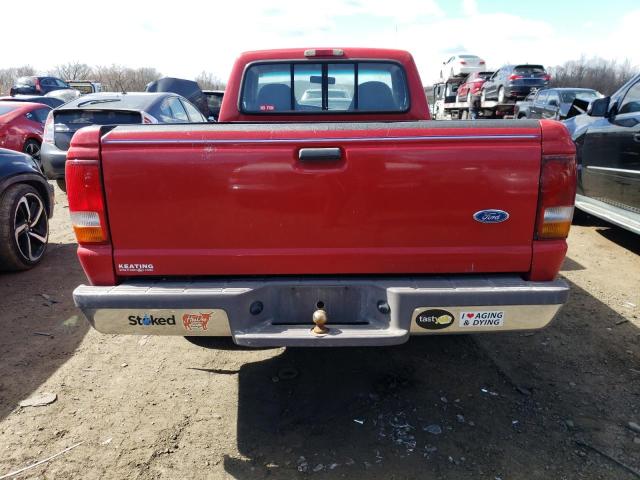 1FTCR10AXSTA36121 - 1995 FORD RANGER RED photo 6