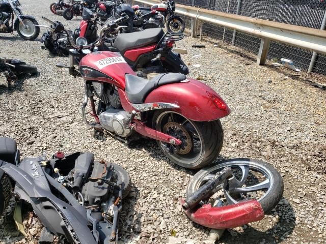 5VPXB36N8E3028746 - 2014 VICTORY MOTORCYCLES JACKPOT RED photo 3