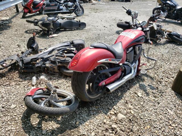 5VPXB36N8E3028746 - 2014 VICTORY MOTORCYCLES JACKPOT RED photo 4