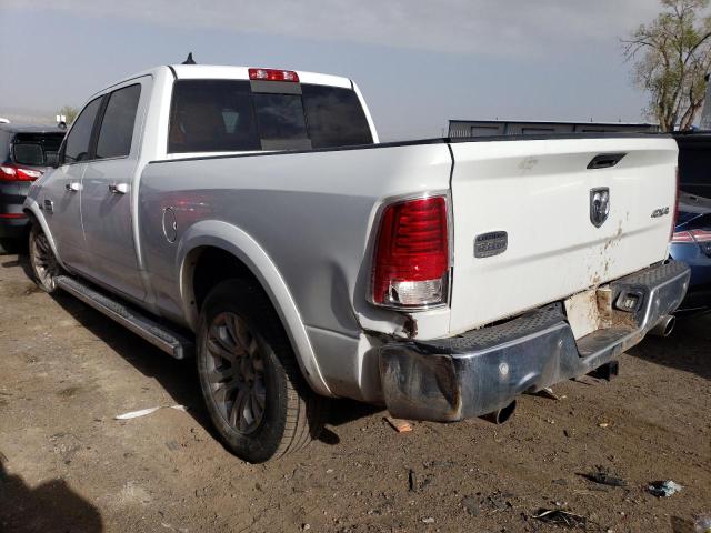 1C6RR7WT1HS691487 - 2017 RAM 1500 LONGHORN WHITE photo 2