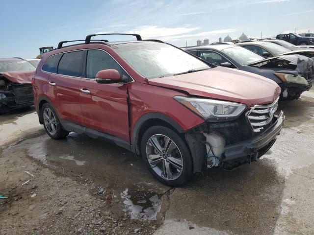 KM8SR4HF1FU130011 - 2015 HYUNDAI SANTA FE GLS RED photo 4