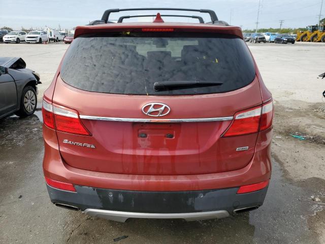 KM8SR4HF1FU130011 - 2015 HYUNDAI SANTA FE GLS RED photo 6