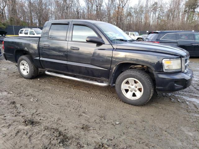 1D7HW48N58S536182 - 2008 DODGE DAKOTA QUAD SLT BLACK photo 4