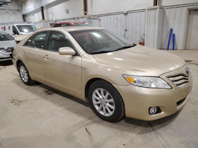 4T4BF3EK5BR113412 - 2011 TOYOTA CAMRY BASE BEIGE photo 4