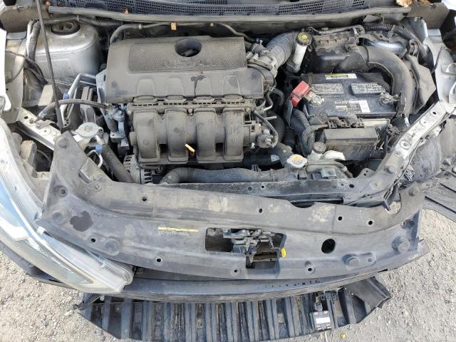 3N1AB7AP8KY227936 - 2019 NISSAN SENTRA S SILVER photo 11