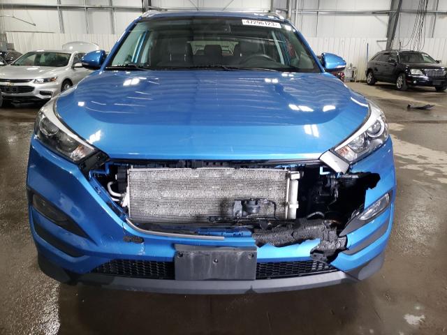 KM8J3CA46JU624275 - 2018 HYUNDAI TUCSON SEL BLUE photo 5