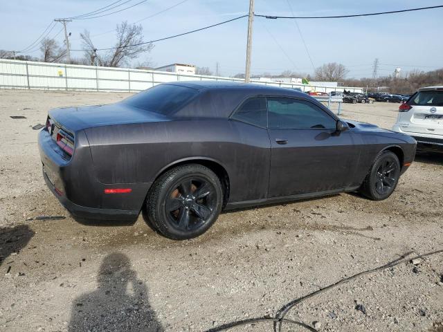 2C3CDZAG2GH264610 - 2016 DODGE CHALLENGER SXT CHARCOAL photo 3