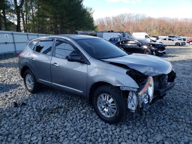 JN8AS5MV2CW409267 - 2012 NISSAN ROGUE S GRAY photo 4