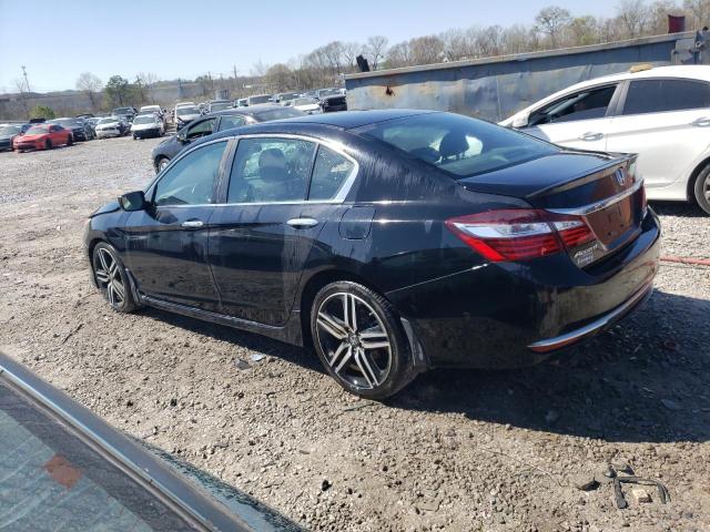 1HGCR2F12HA219029 - 2017 HONDA ACCORD SPORT SPECIAL EDITION BLACK photo 2