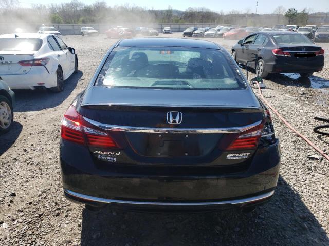 1HGCR2F12HA219029 - 2017 HONDA ACCORD SPORT SPECIAL EDITION BLACK photo 6