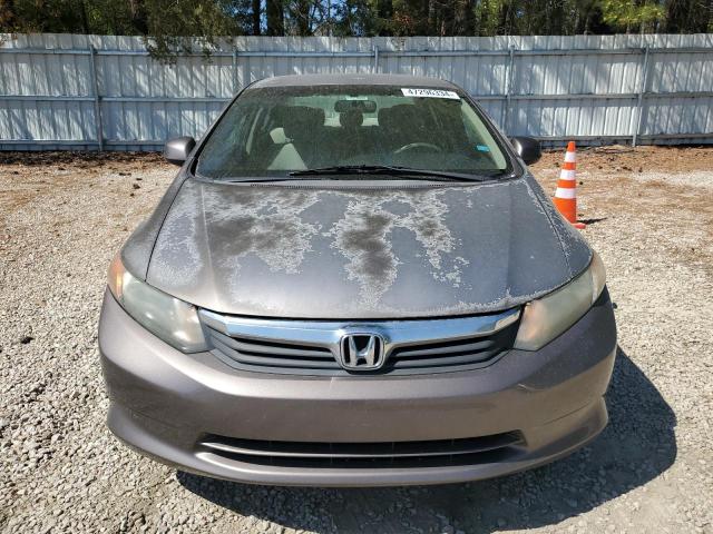 2HGFB2F56CH561033 - 2012 HONDA CIVIC LX GRAY photo 5