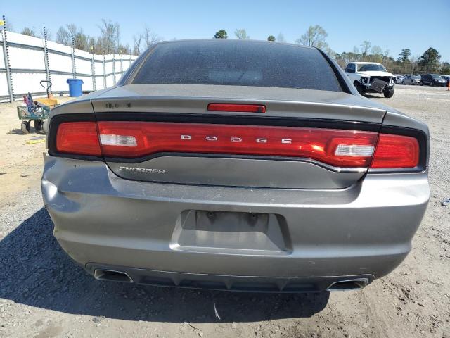 2C3CDXBG2CH296440 - 2012 DODGE CHARGER SE GRAY photo 6