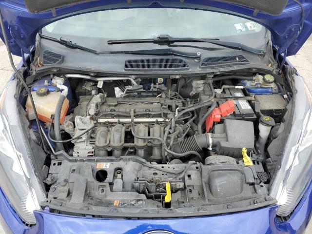 3FADP4FJ5EM215744 - 2014 FORD FIESTA TITANIUM BLUE photo 11