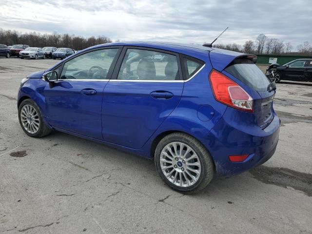 3FADP4FJ5EM215744 - 2014 FORD FIESTA TITANIUM BLUE photo 2