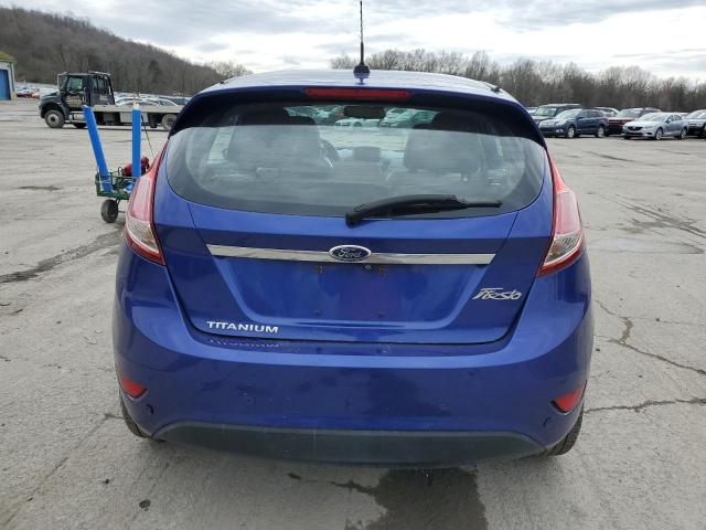 3FADP4FJ5EM215744 - 2014 FORD FIESTA TITANIUM BLUE photo 6