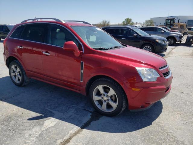 3GNAL4EK5ES576428 - 2014 CHEVROLET CAPTIVA LTZ RED photo 4