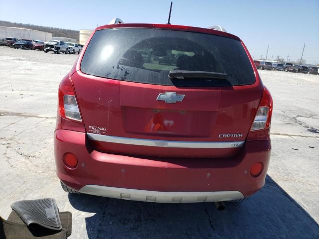 3GNAL4EK5ES576428 - 2014 CHEVROLET CAPTIVA LTZ RED photo 6