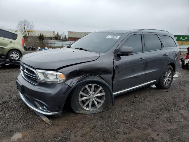 1C4RDJDG0FC953775 - 2015 DODGE DURANGO LIMITED GRAY photo 1