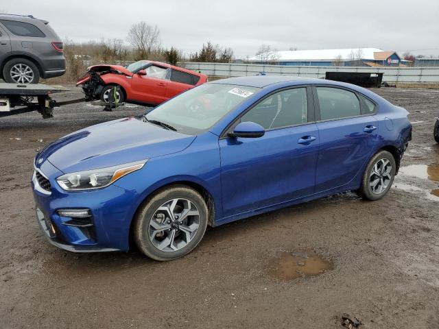 3KPF24AD0ME369404 - 2021 KIA FORTE FE BLUE photo 1