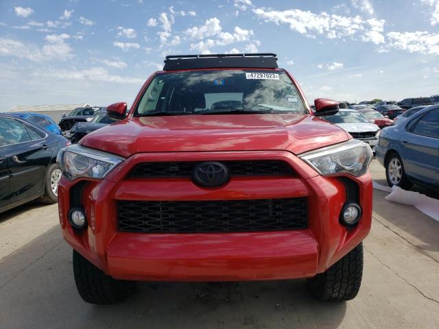 JTEBU5JR6H5454609 - 2017 TOYOTA 4RUNNER SR5/SR5 PREMIUM 红色 照片 5