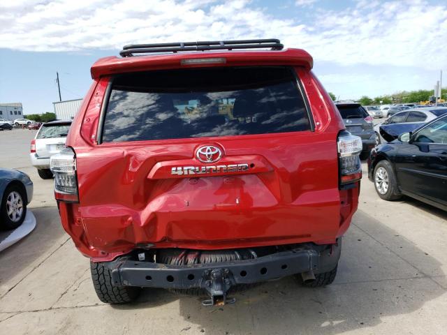 JTEBU5JR6H5454609 - 2017 TOYOTA 4RUNNER SR5/SR5 PREMIUM 红色 照片 6