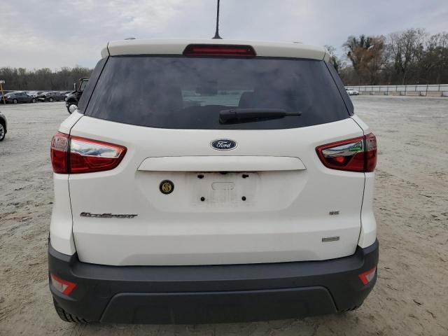 MAJ3P1TE9JC225299 - 2018 FORD ECOSPORT SE WHITE photo 6