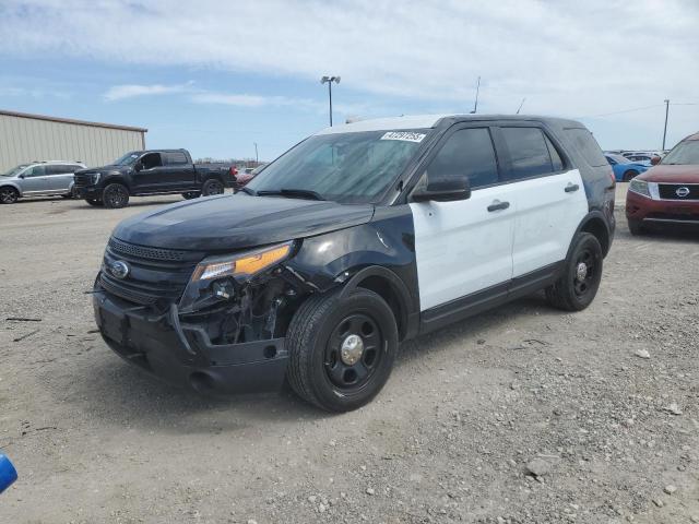 1FM5K8AR6FGC67053 - 2015 FORD EXPLORER POLICE INTERCEPTOR 双色 照片 1