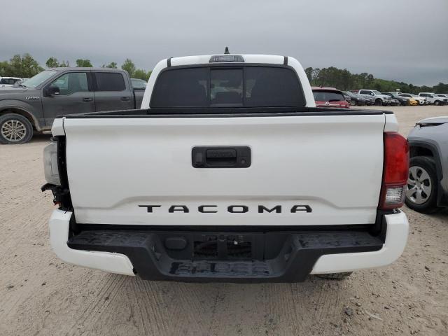 5TFAX5GN3MX189383 - 2021 TOYOTA TACOMA DOUBLE CAB WHITE photo 6