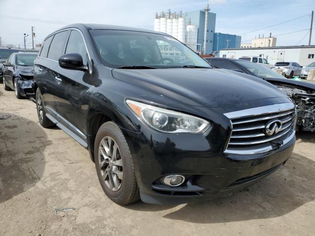 5N1AL0MM7EC524630 - 2014 INFINITI QX60 BLACK photo 4