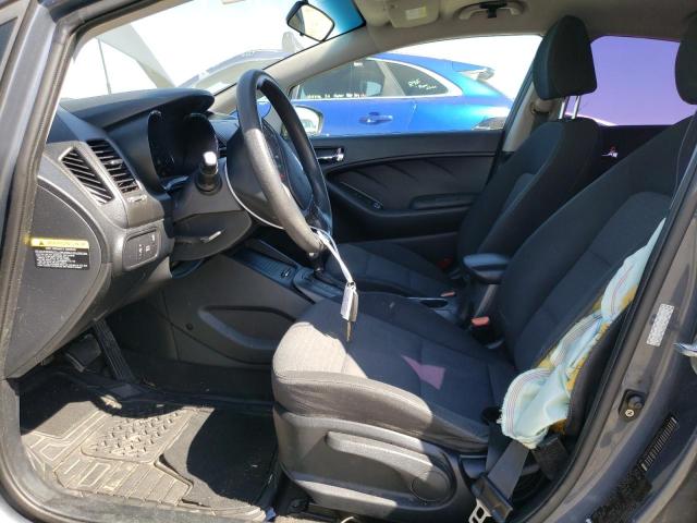 KNAFX4A68G5447010 - 2016 KIA FORTE LX GRAY photo 7