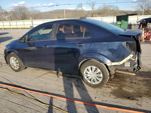 1G1JA5SH9F4219292 - 2015 CHEVROLET SONIC LS BLUE photo 2