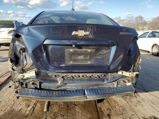1G1JA5SH9F4219292 - 2015 CHEVROLET SONIC LS BLUE photo 6