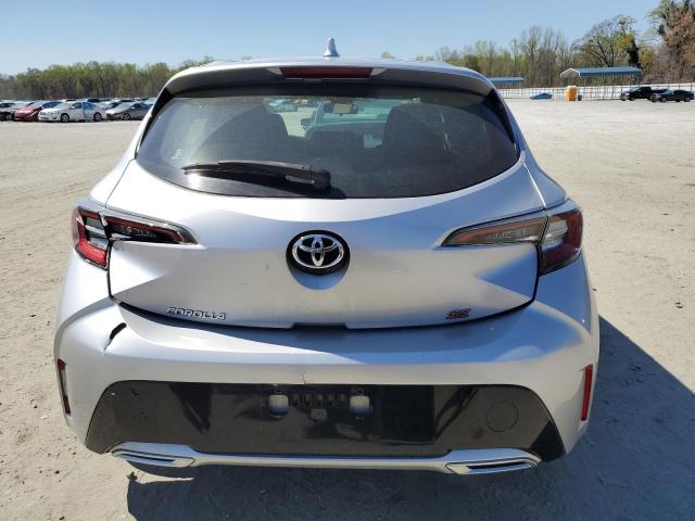 JTNK4RBE9K3007102 - 2019 TOYOTA COROLLA SE SILVER photo 6