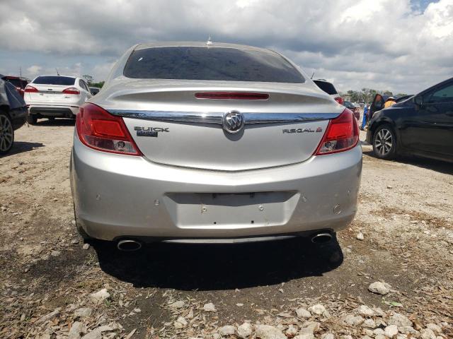 W04GV5EVXB1112586 - 2011 BUICK REGAL CXL SILVER photo 6