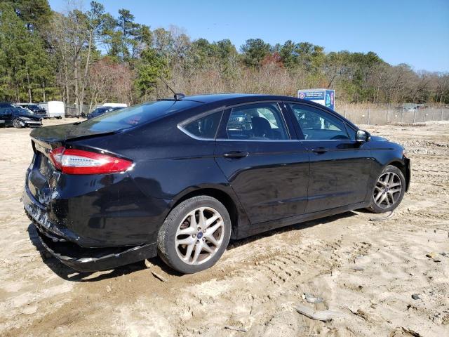 1FA6P0H76E5388732 - 2014 FORD FUSION SE BLACK photo 3